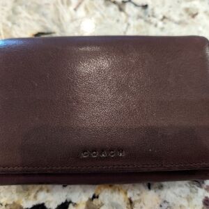 Small Leather Coach Wallet